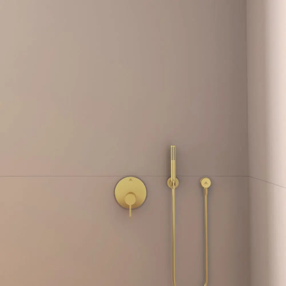 IS-Stabhandbrause-Idealrain-Brushed-Gold-BC774A2 gallery number 6